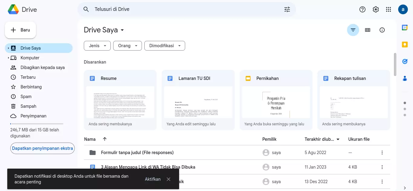 PENGERTIAN GOOGLE DRIVE