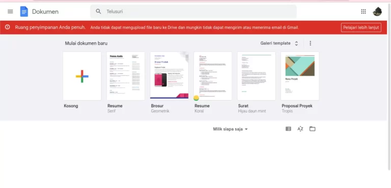 Pengertian Google Docs
