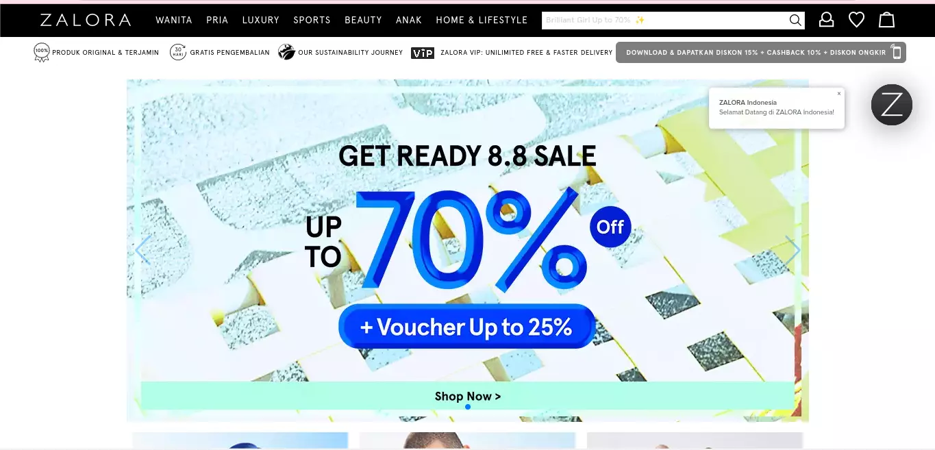 Cara Belanja di Zalora