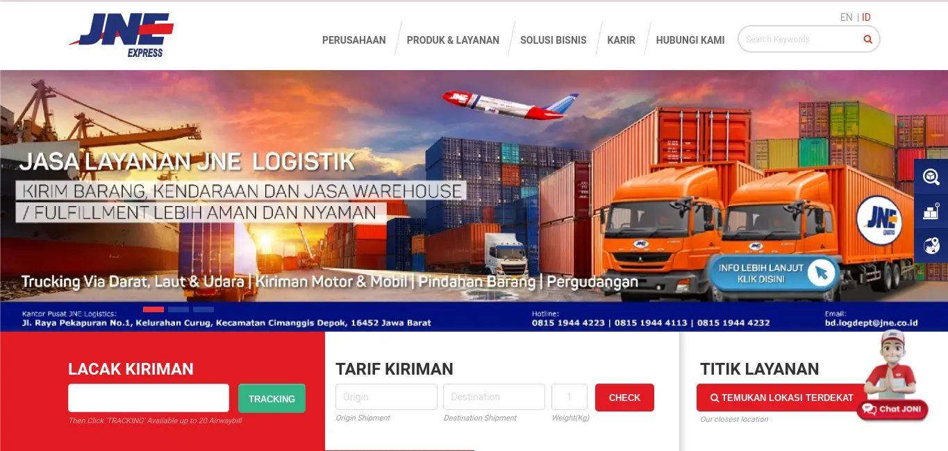 Cara Komplain Pengiriman Barang J&T Express