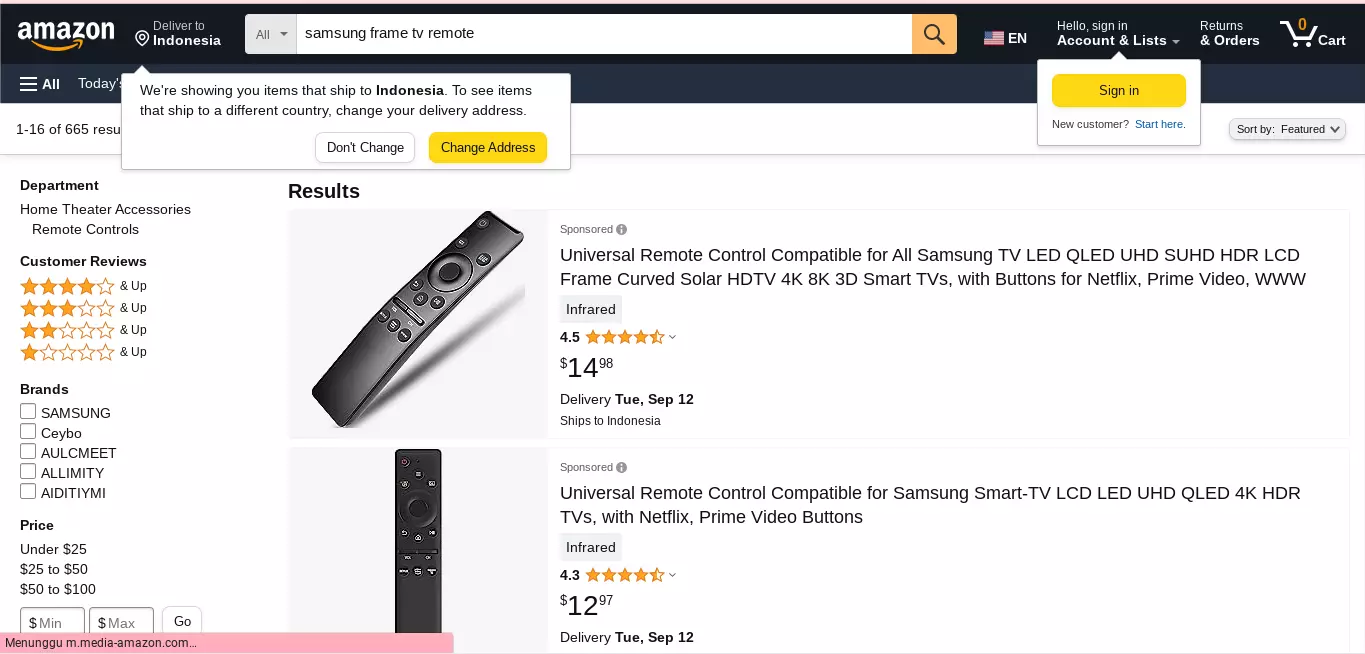 Cara Mengatur Kode Remote TV Samsung