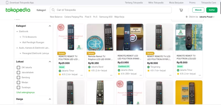 Cara Mengatur Remote TV Universal