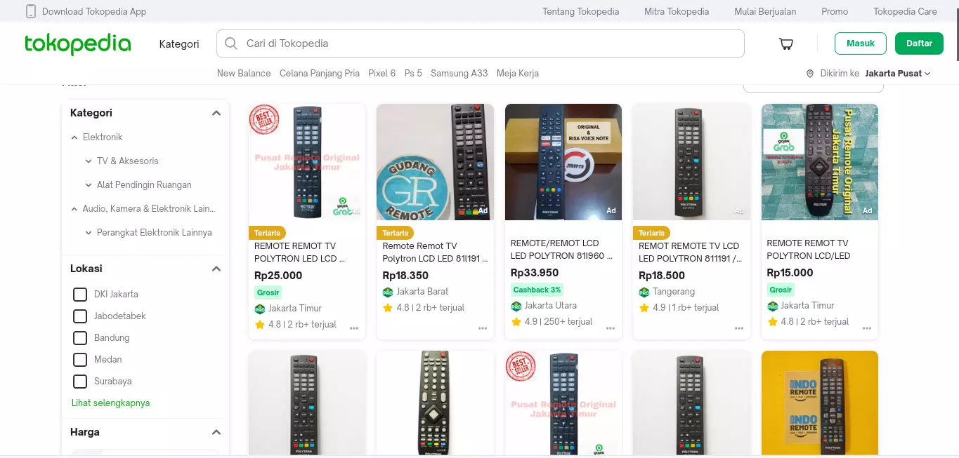 Cara Mengatur Remote TV Universal
