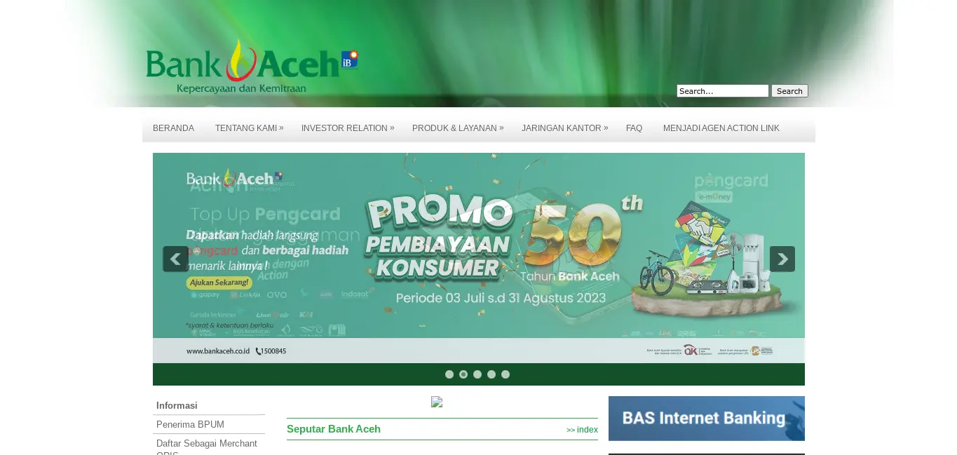 Kode Transfer Bank Aceh Syariah