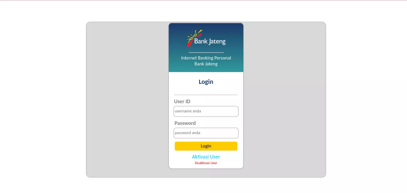 Kode Transfer Bank Jateng