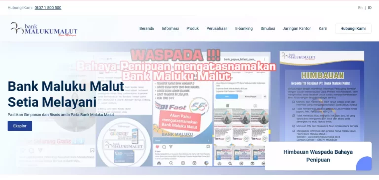 Kode Transfer Bank Maluku Utara