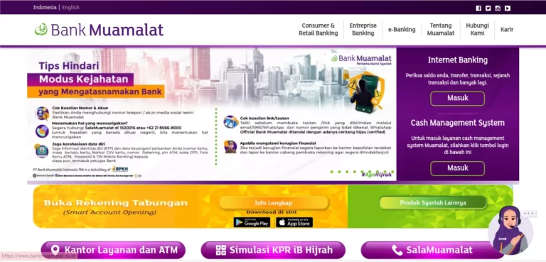 Kode Transfer Bank Muamalat