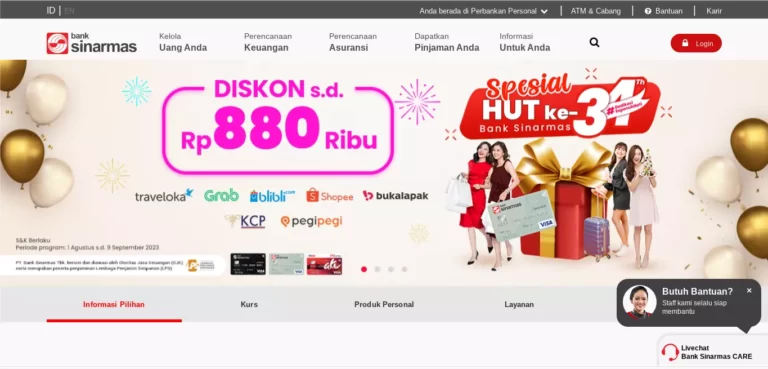 Kode Transfer Bank Sinarmas
