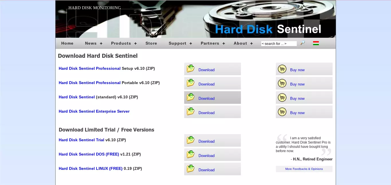 Download Hard Disk Sentinel Terbaru