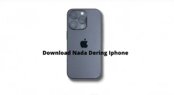 Download Nada Dering Iphone 