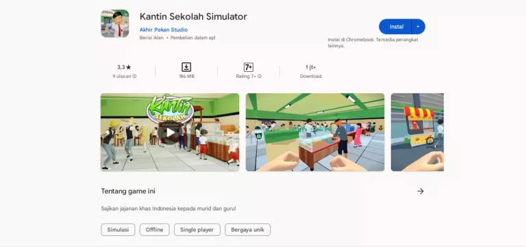 Kantin Sekolah Simulator MOD APK