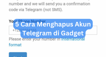 5 Cara Menghapus Akun Telegram di Gadget