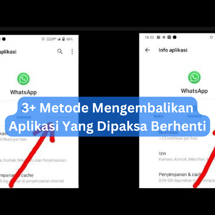 3+ Metode Mengembalikan Aplikasi Yang Dipaksa Berhenti