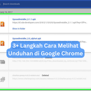 3+ Langkah Cara Melihat Unduhan di Google Chrome 1 3+ Langkah Cara Melihat Unduhan di Google Chrome