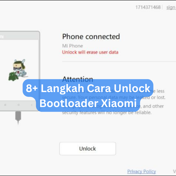 8+ Langkah Cara Unlock Bootloader Xiaomi