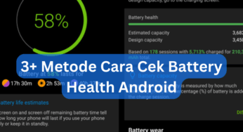 3+ Metode Cara Cek Battery Health Android
