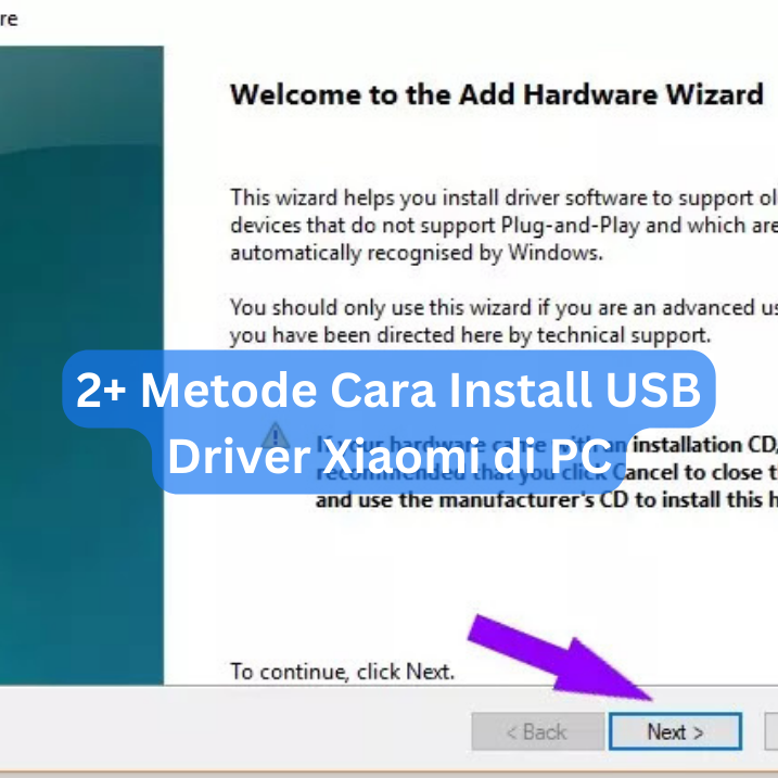 2 metode cara install usb driver xiaomi di pc update 2025 