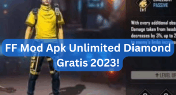 FF Mod Apk Unlimited Diamond Gratis 2023!