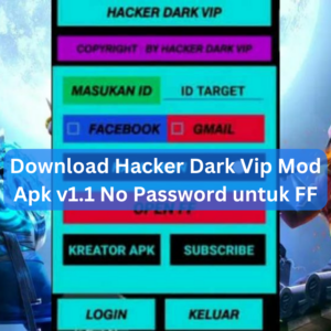 Download Hacker Dark Vip Mod Apk v1.1 No Password untuk FF 1 Download Hacker Dark Vip Mod Apk v1.1 No Password untuk FF
