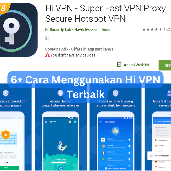 6+ Cara Menggunakan Hi VPN Terbaik