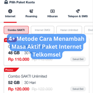 4+ Metode Cara Menambah Masa Aktif Paket Internet Telkomsel 1 4+ Metode Cara Menambah Masa Aktif Paket Internet Telkomsel