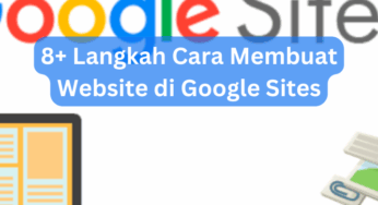 8+ Langkah Cara Membuat Website di Google Sites