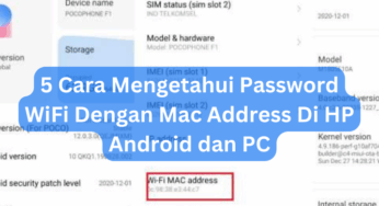 5 Cara Mengetahui Password WiFi Dengan Mac Address