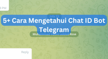 5+ Cara Mengetahui Chat ID Bot Telegram