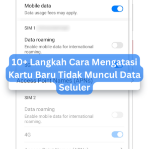 10+ Langkah Cara Mengatasi Kartu Baru Tidak Muncul Data Seluler 1 10+ Langkah Cara Mengatasi Kartu Baru Tidak Muncul Data Seluler