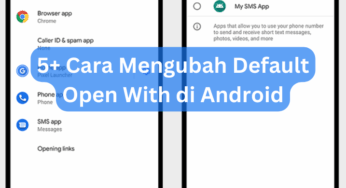 5+ Cara Mengubah Default Open With di Android