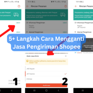 5+ Langkah Cara Mengganti Jasa Pengiriman Shopee