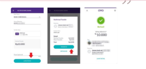 CARA TRANSFER OVO KE DANA