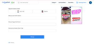Cara Menghitung Indeks Massa Tubuh