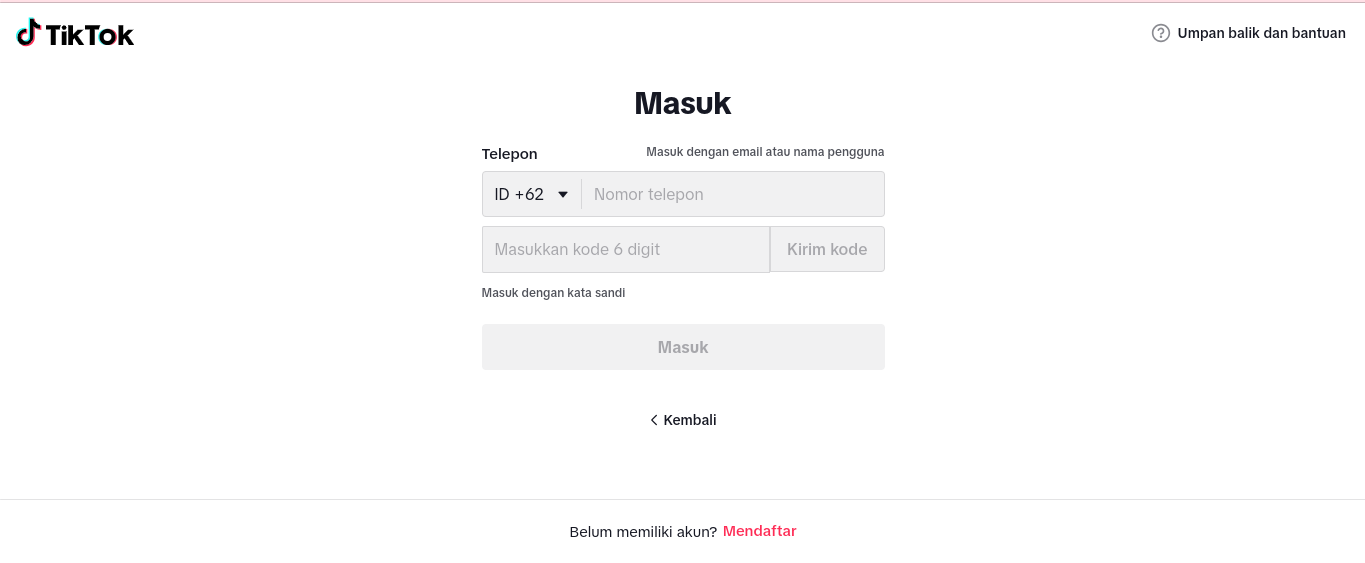 NAMA PENGGUNA TIK TOK AESTHETIC 2023