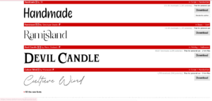 Nama Font Aesthetic 2023