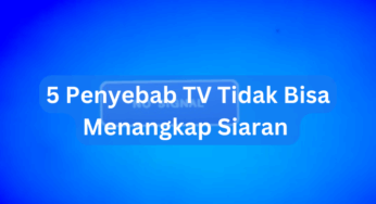 5 Penyebab TV Tidak Bisa Menangkap Siaran