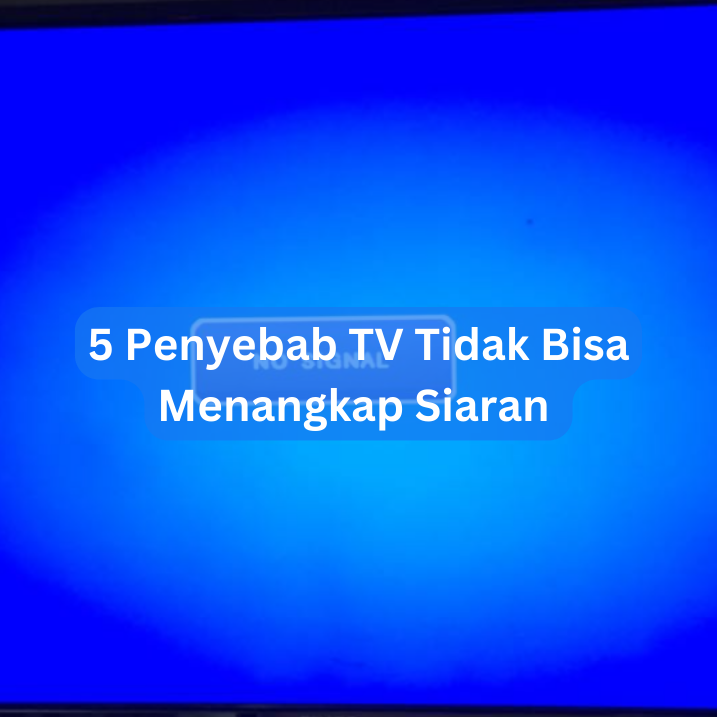 5 Penyebab TV Tidak Bisa Menangkap Siaran