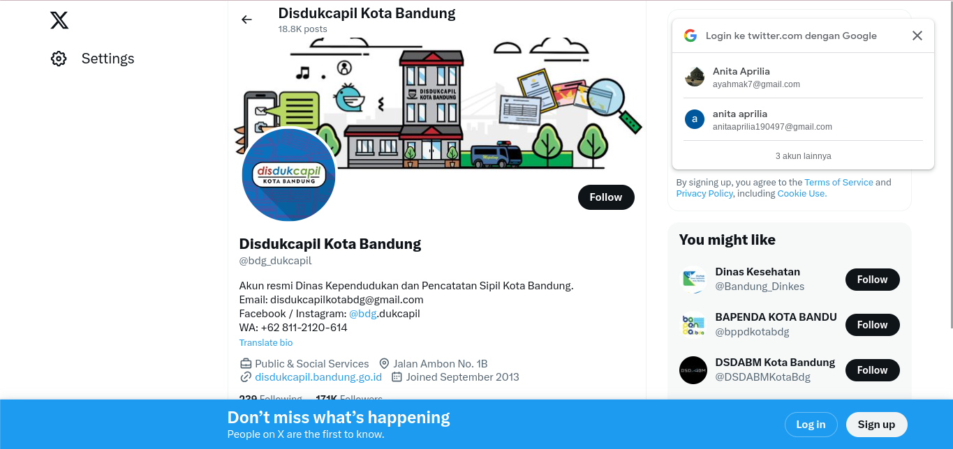 cara cek kartu keluarga onilne