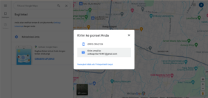 cara share lokasi