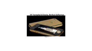 hp termahal di dunia