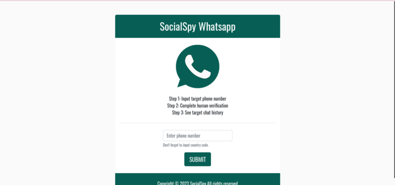 login social spy whatsapp