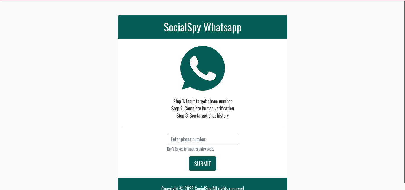 login social spy whatsapp