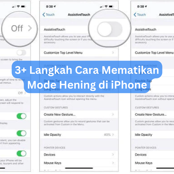 3+ Langkah Cara Mematikan Mode Hening di iPhone
