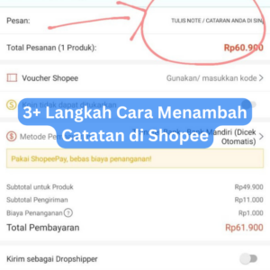 3+ Langkah Cara Menambah Catatan di Shopee 1 3+ Langkah Cara Menambah Catatan di Shopee