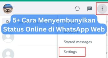 5+ Cara Menyembunyikan Status Online di WhatsApp Web