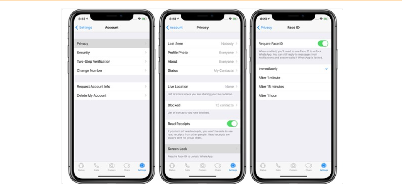 Cara Mengunci WhatsApp