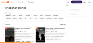 baca wattpad tanpa login