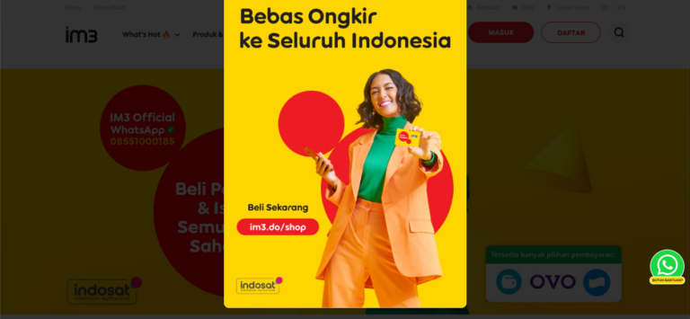 beli masa aktif indosat
