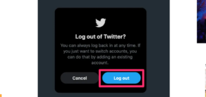 Cara Logout Twitter