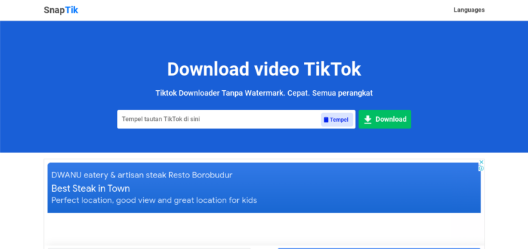 cara menyimpan video tik tok tanpa watermark